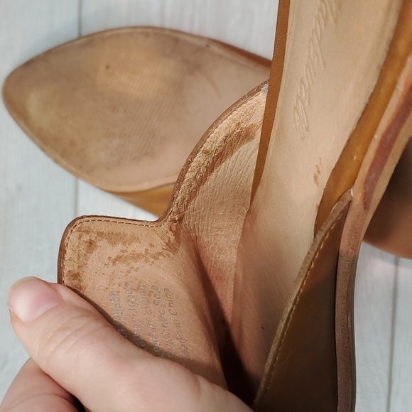 SoldMadewell Womens Leather The Pointed Toe Mule Flats shoes sz 7.5 - Picture 14 of 15